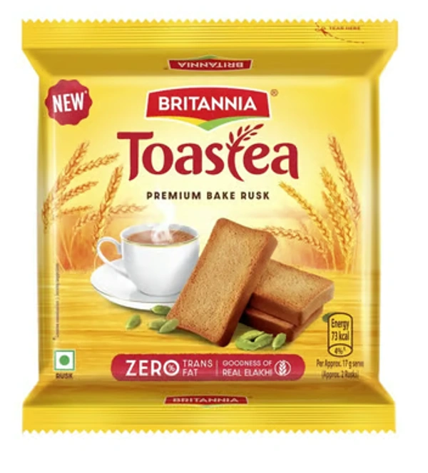 Britannia Toastea Premium Bake Rusk - 275 GM