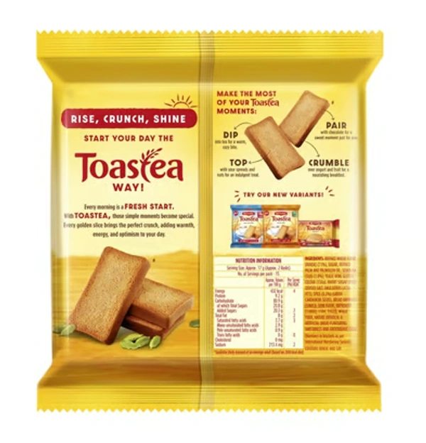Britannia Toastea Premium Bake Rusk - 275 GM