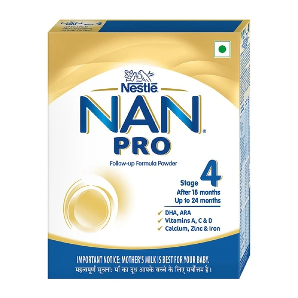 Nestle Nan Pro Stage 4 Infant Formula Powder - 18-24 Months - 400 GM