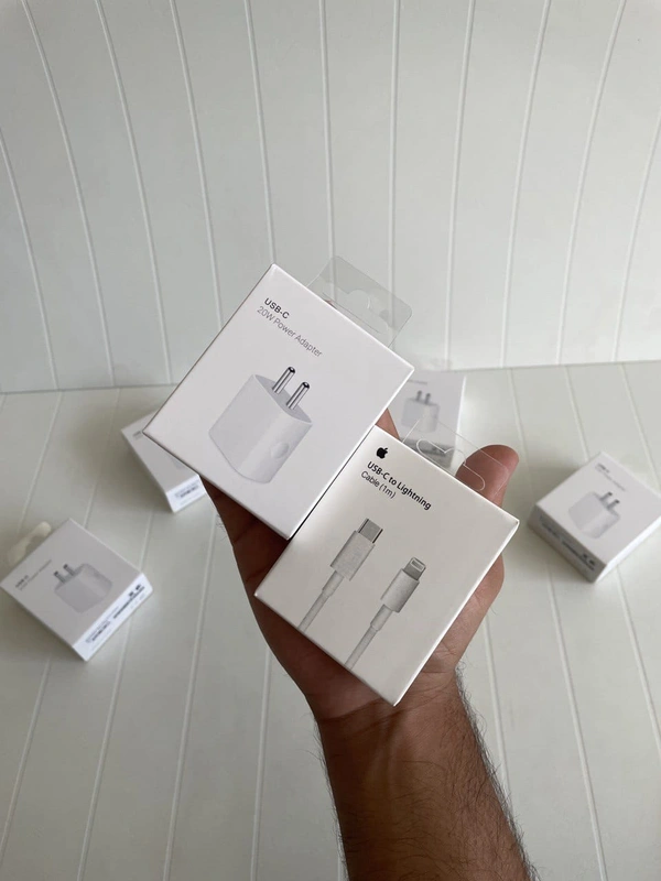 Apple 20watt fast Charger with type c to lightning cable 