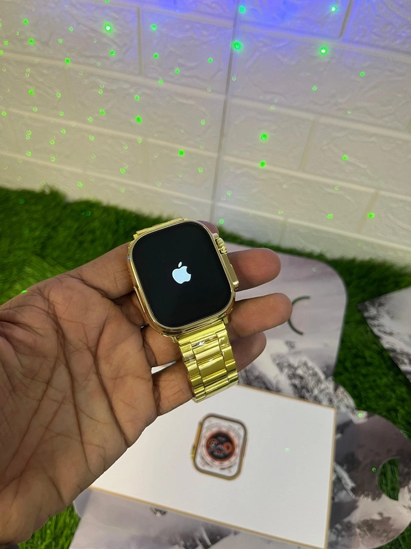 Apple Ultra Golden Watch 