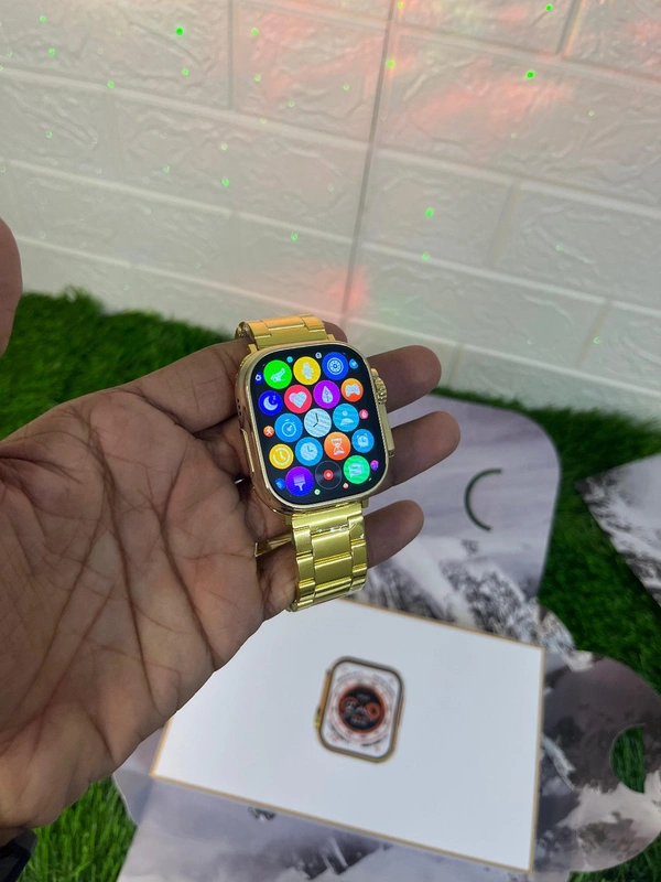 Apple Ultra Golden Watch 