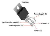 TDA2030A 18W Hi-Fi Audio Amplifier IC K7