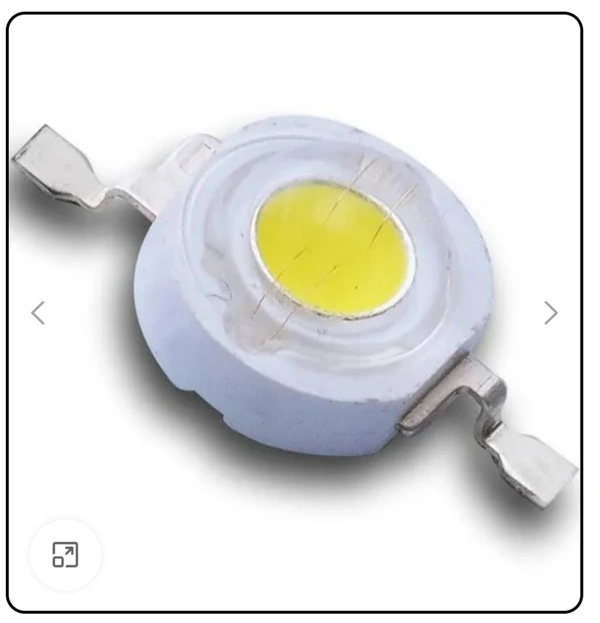 1 Watt High Power SMD Led Warm White 1 pic K8