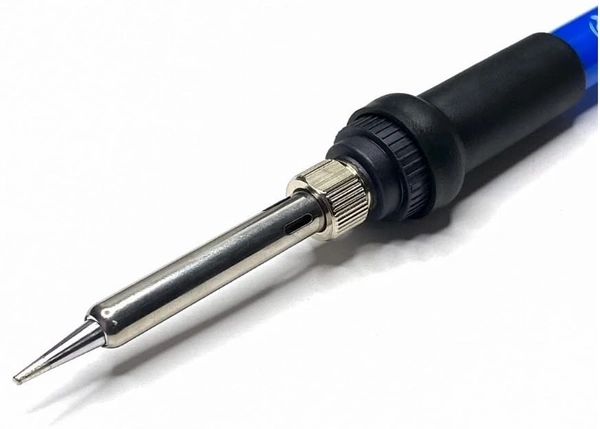 60W 220V Temperature Adjustable Soldering Iron, Fast Heating, With Extra 5 Iron Bits