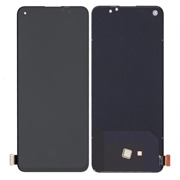 LCD with Touch Screen for OnePlus Nord 2 5G - Black (display glass combo folder) - 2649