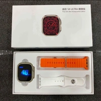 Ultra Smartwatch - 4G Simcard Supported Android Smartwatch - Silver