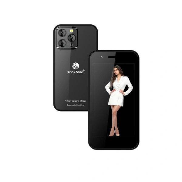 BlackZone iLite 3.0' Incell Display  3GB RAM 16 GB ROM 8 MP Triple Rear Camera 