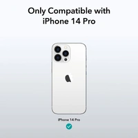 Clear Case Compatible with iPhone 14 Pro Case Thin Silicone Cover