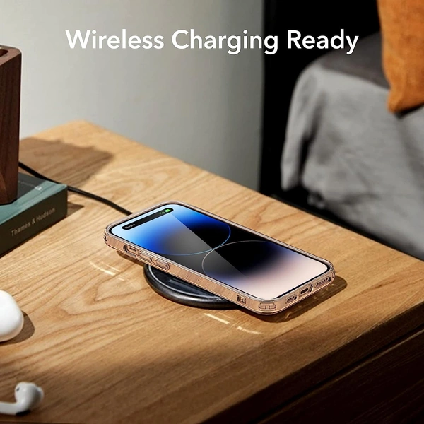 Clear Case Compatible with iPhone 14 Pro Case Thin Silicone Cover