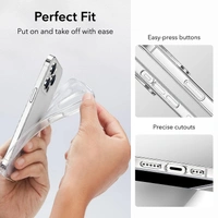 Clear Case Compatible with iPhone 14 Pro Case Thin Silicone Cover