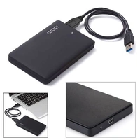 Hdd Case Slim Portable 2.5 Hdd Enclosure Usb 2.0 External Hard Disk Case Sata To Usb Hard Disk Drives With Usb Cable