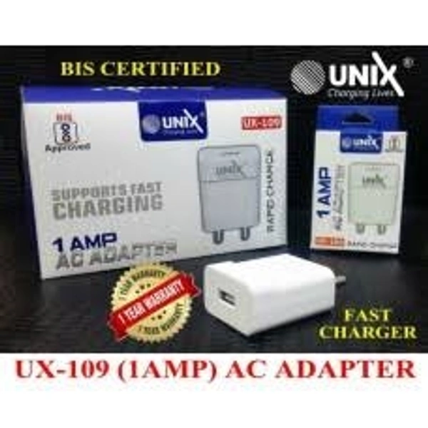 UNIX 1AM Fast Charger ( DocOnly) - White