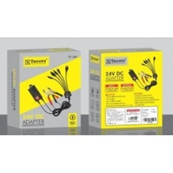 DC CHARGER 2.4AMP 3in1 - Black