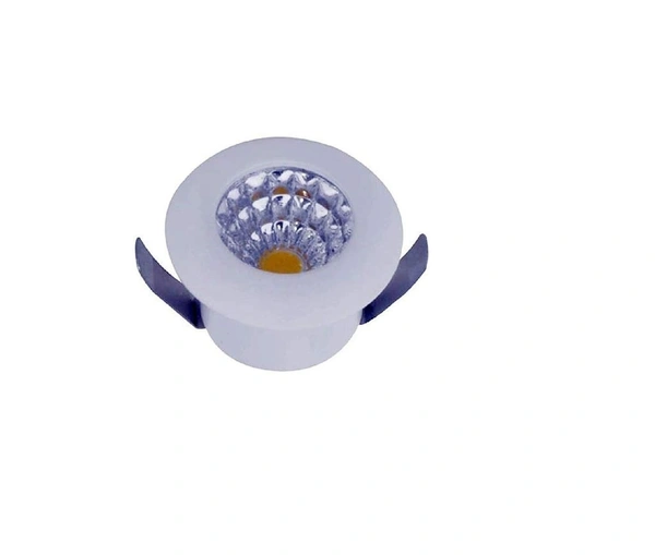 1 W Led Spot Button Inbuilt Driver  - White