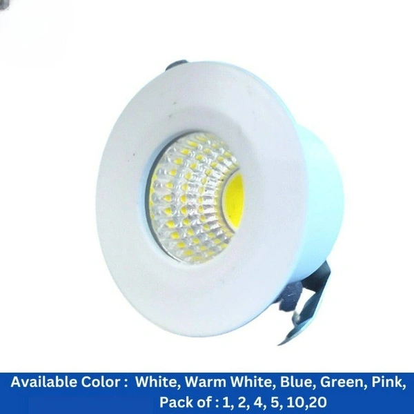 3w Button Light  - Green