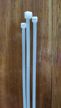  Tie - White, 300×4.8mm
