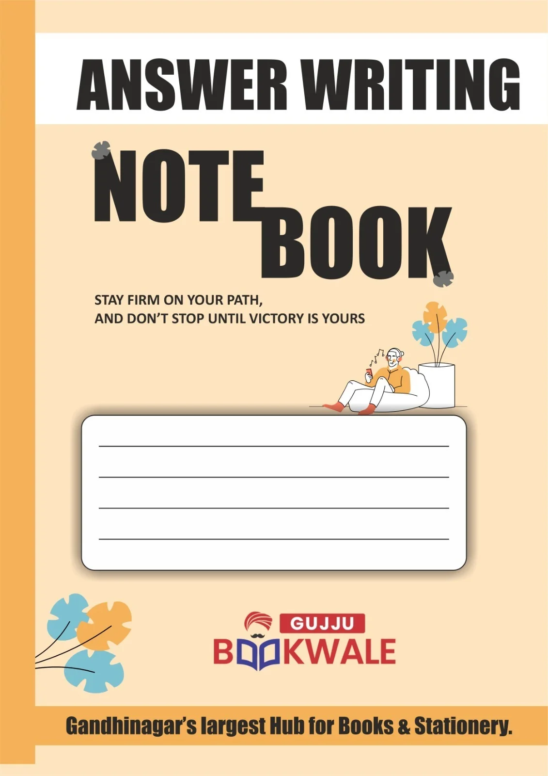 BLANK ANSWER WRITING NOTE BOOK