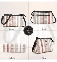 EXOTIC Latest Cross Body Sling Bag for Girls/Women - Black