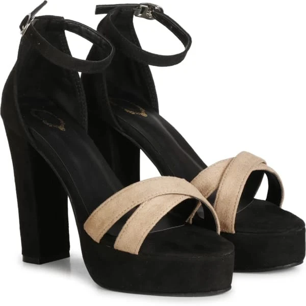 Black Heels Sandal - 4