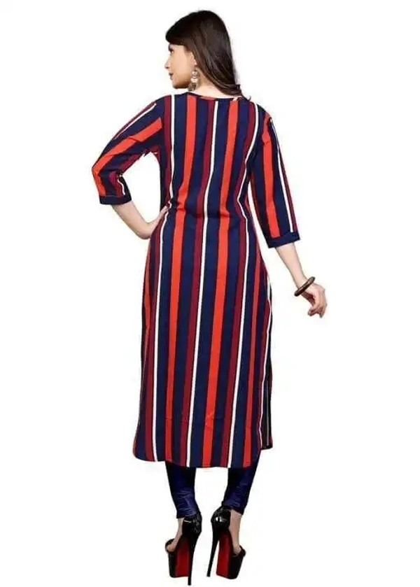 Purimaa Brown Crepe Round Neck Kurta - XXl