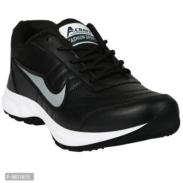 Trendy Men Rexine Sports Shoes - 9