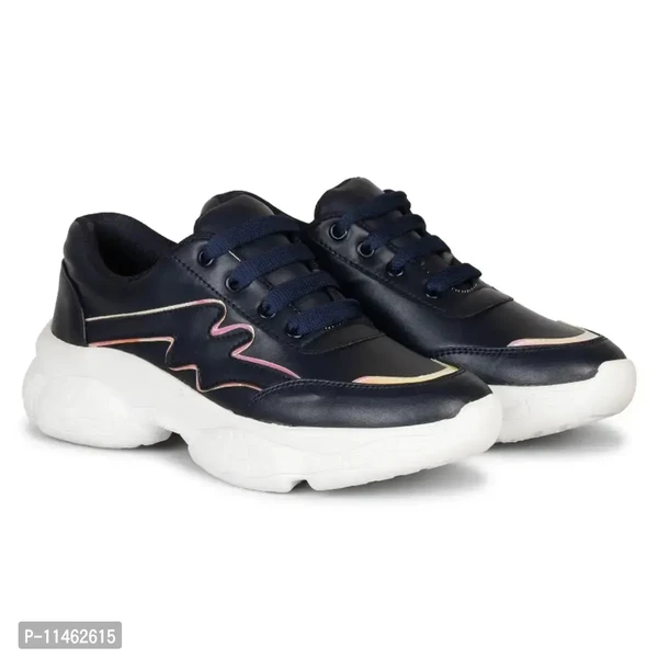 Classy Solid Sports Shoes for Women - 7