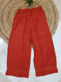 Trends Mid Rise Palazzo| Bronze Model |BPL140041| - S, Bronze Model