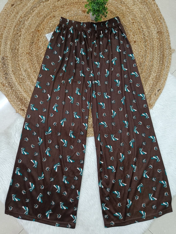 Trends Mid Rise Palazzo| Coffee Brown | BPL140044| - L, Coffee Brown