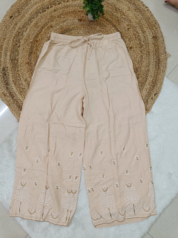 Trends Mid Rise Palazzo| Khaki | BPL140068| - M, Khaki
