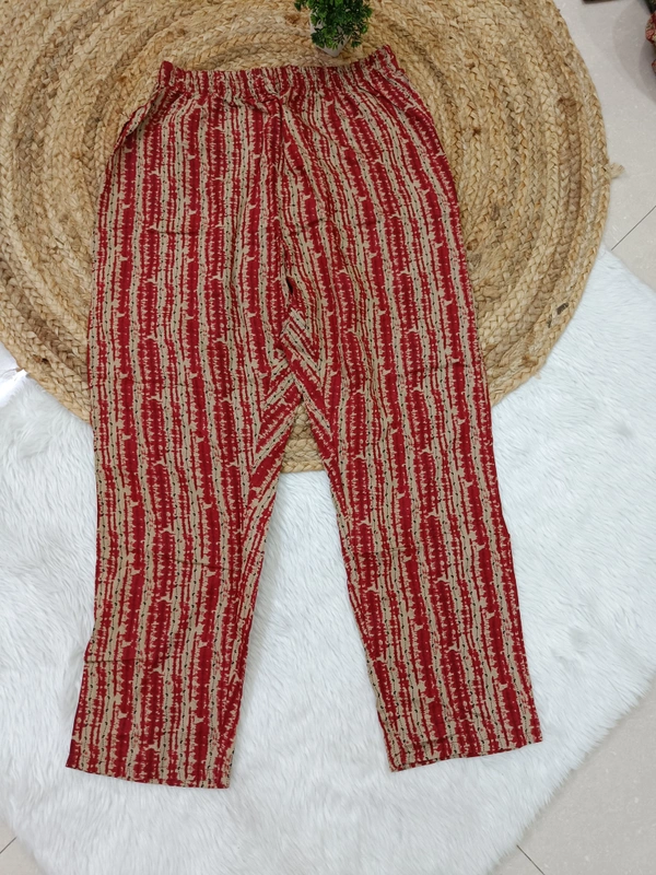 Trends Mid Rise Palazzo| Lotus | BPL140043| - Xs, Lotus