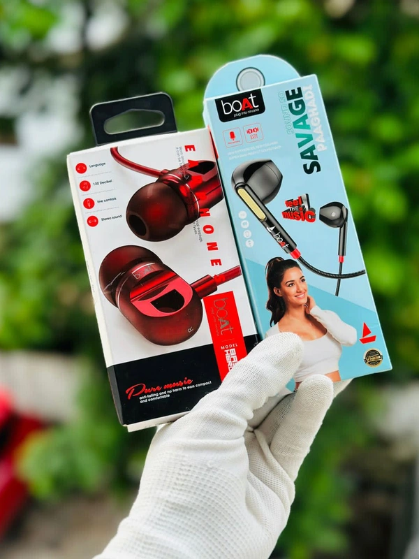 Boat Earphones ( Buy 1 Get 1 Free )