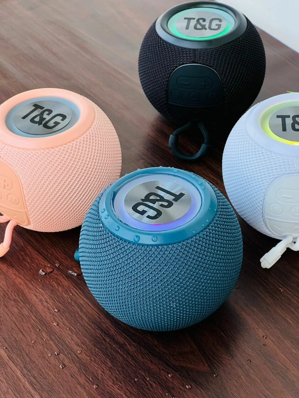 T&G Wireless Bluetooth Speaker USB&Sd Card - Peach Orange