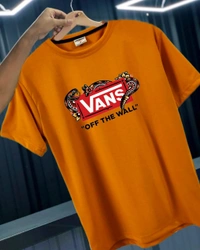 Vans Tshirt Round Necked 5@ - White
