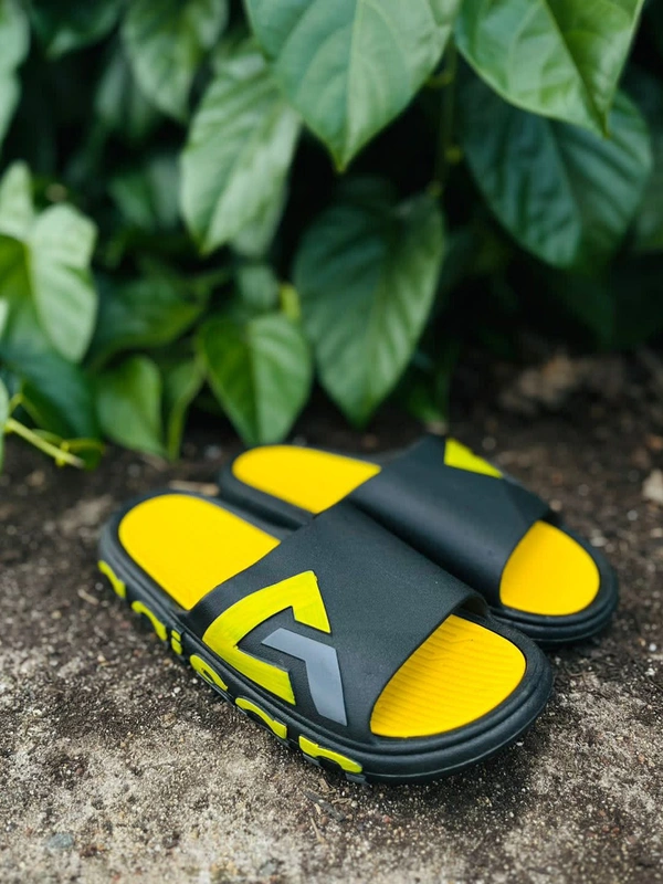 Trending Flip Flops Attractive Color  - Corn