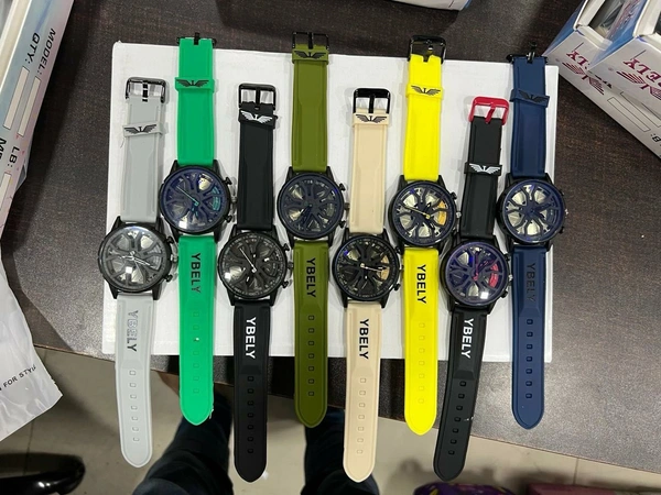 Car Alloy Wheel Watch Unisex