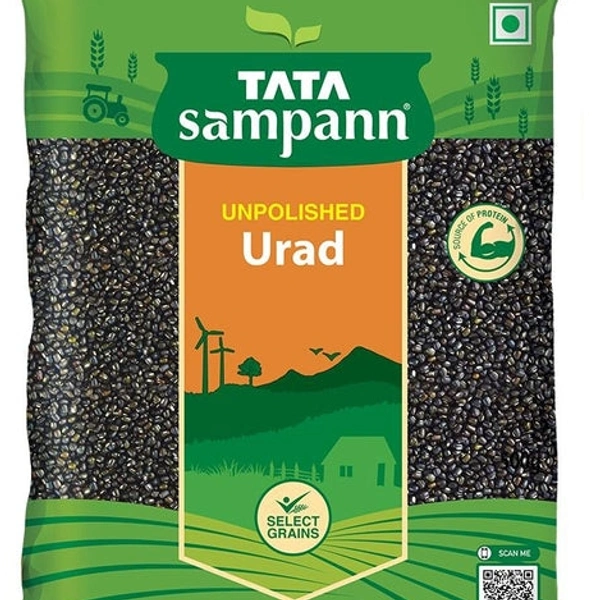 Tata Sampann Urad Kali - 500 g