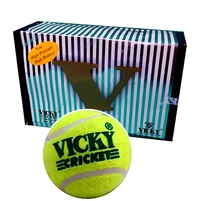 VICKY Vicky Cricket Tennis Ball Pack of 6 Pcs