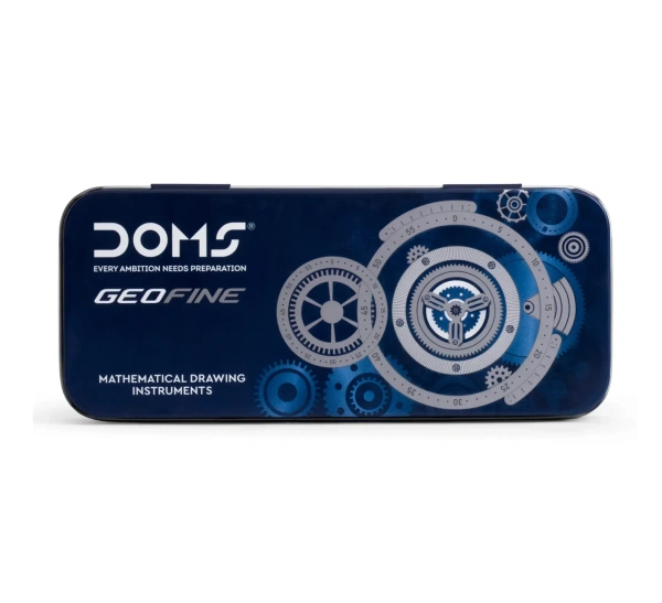 Doms Geofine Mathematical Drawing Instruments Box & Geometry Box