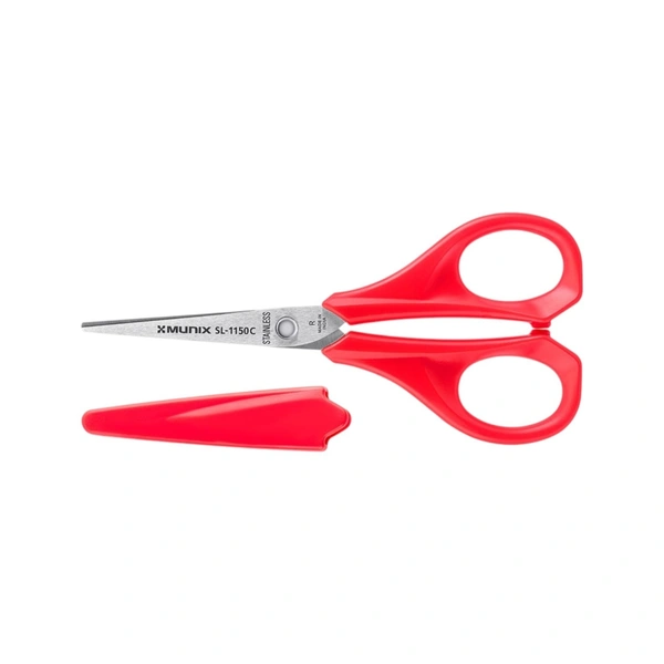Kangaro Munix Scissors SL1150C / 128mm - 1 Piece, Red