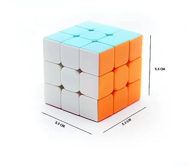 3x3 Stickerless Speed Cube Puzzle Warrior Magic Cube