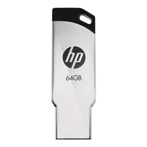 HP Pen Drive USB 2.0 Metal , Silver 64 GB