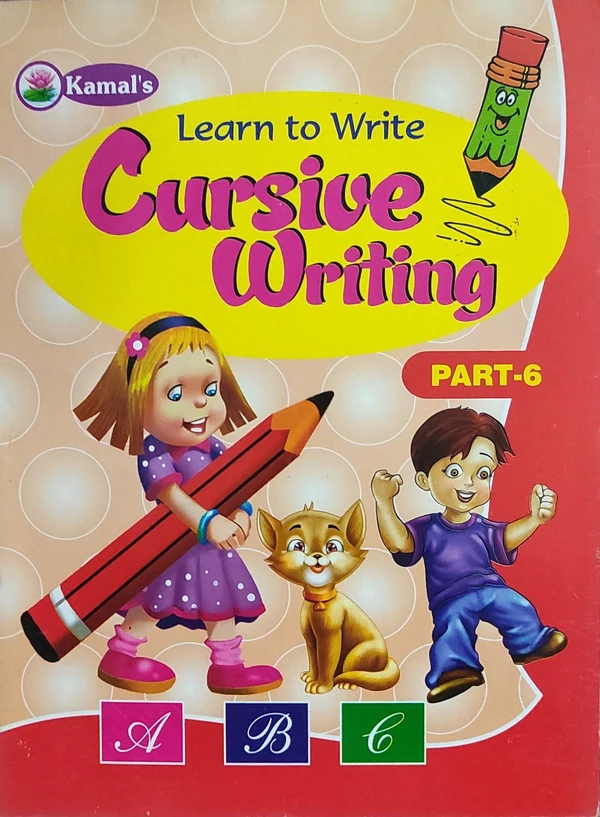 Kamal Book Depot Kamal Learn to Write Cursive Writing Part 6