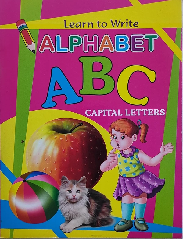 Kamal Learn to Write ALPHABET ABC Capital Letters 