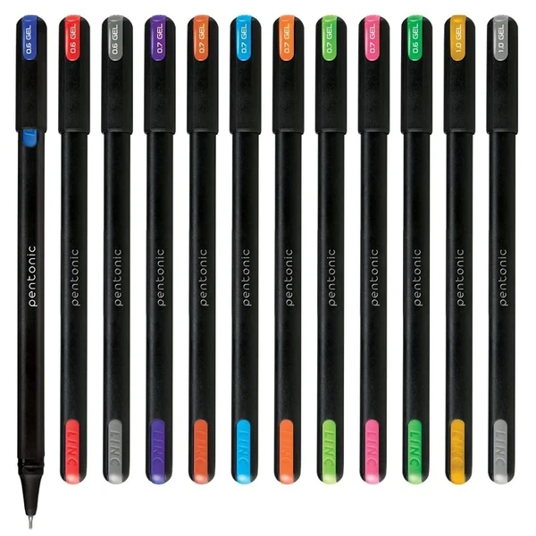 Linc Pentonic Multicolour Gel Pen Set with Hard Box Case