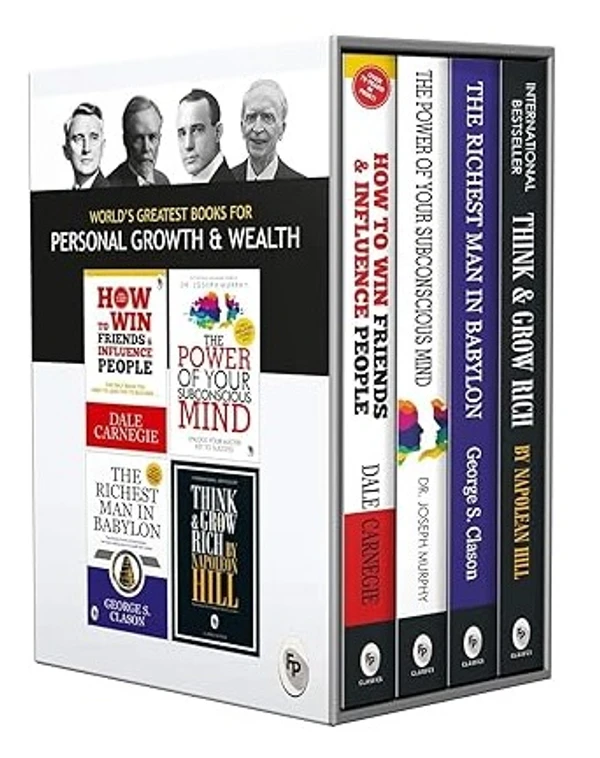 Fingerprint World's Greatest Pack for Personal Growth and Wealth (Set of 4 Books)