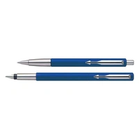 Parker Vector Standard Fountain Pen & Ball Pen Blue Colour Body - Blue