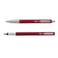 Parker Vector Standard Fountain Pen & Ball Pen Red Colour Body - Blue