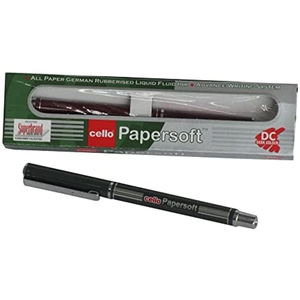 Cello Ball Pen Papersoft - 1, Blue