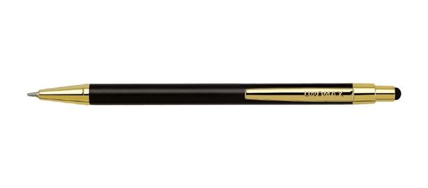 Unomax Stylus Gold Ball Pen - 5 Pcs, Blue